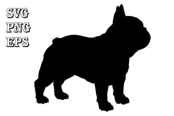 Download French Bulldog Dog Silhouette SVG - Silhouette svg Collection